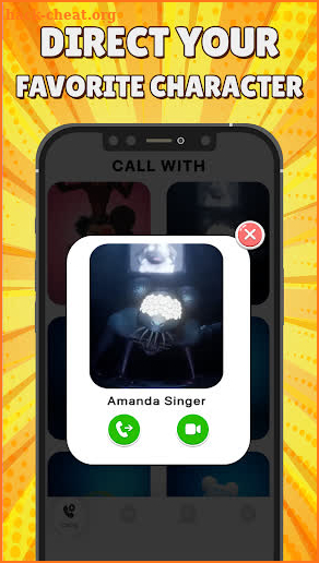 Amanda Prank Video Call & Chat screenshot