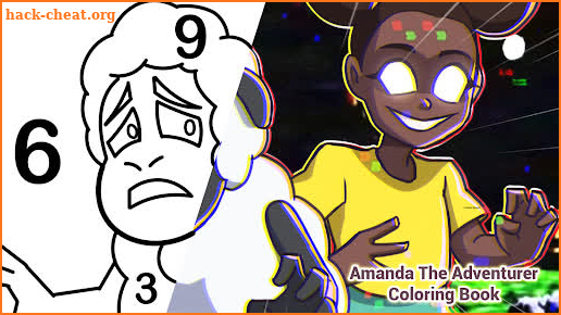 Amanda The Adventurer Coloring screenshot