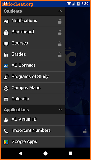 Amarillo College screenshot
