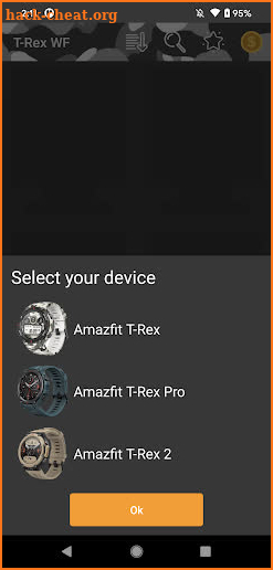 Amazfit T-Rex - Watch Face screenshot
