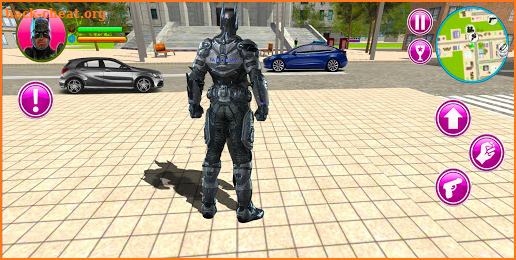 Amazing Bat Ferious Battle Gangster Crime screenshot