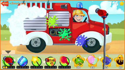 Amazing Car Wash - For Kids PE screenshot
