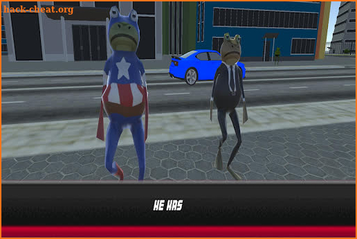 Amazing City Frog Simulator screenshot