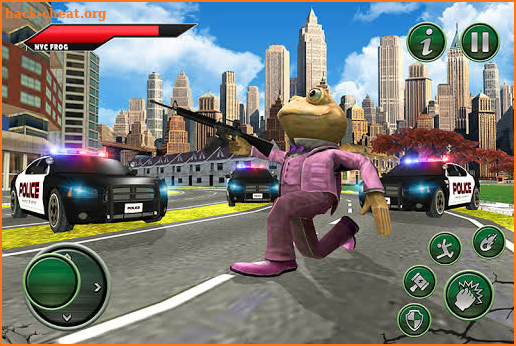 Amazing Frog Rope Hero NY City Crime Battle screenshot