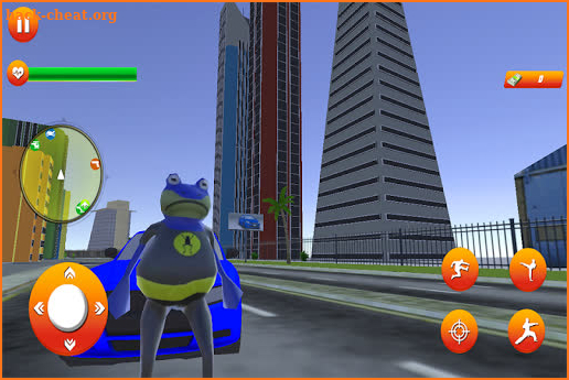 Amazing Gangster Frog simulator 3D screenshot