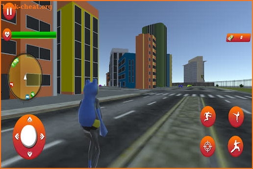 Amazing Gangster Frog simulator city screenshot