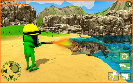 Amazing Jungle Frog: Gang Mafia 2020 screenshot