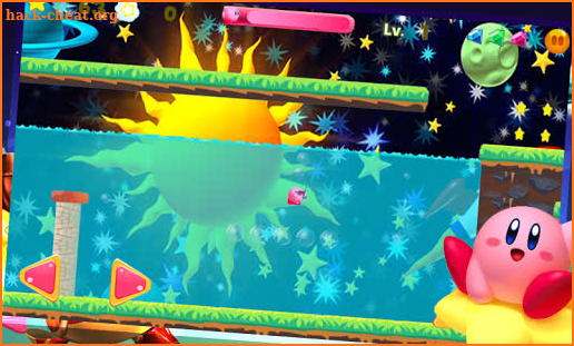 Amazing Kirby space adventure: saving the stars screenshot