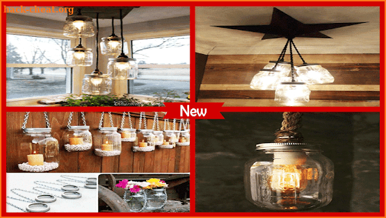 Amazing Mason Jar Light Fixture For Sale screenshot