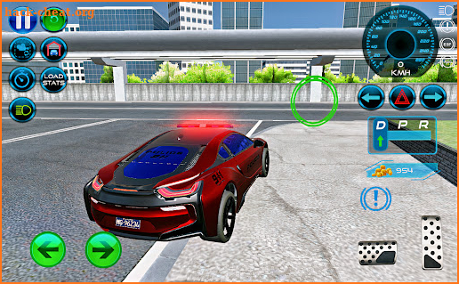 Amazing Police Car Driving Game Simulator screenshot