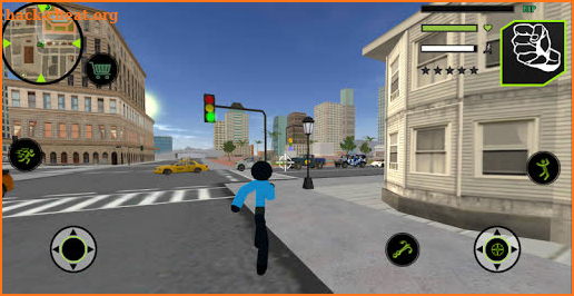 Amazing Police Stickman Rope Hero Gangster Vegas screenshot