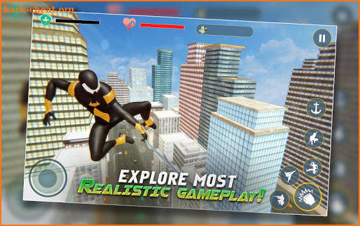 Amazing Rope Hero - City Spider 2019 screenshot