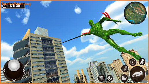 Amazing Spider Crime City - Gangster Rope Hero 3D screenshot