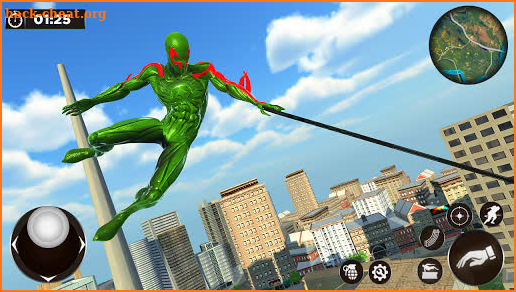 Amazing Spider Crime City - Gangster Rope Hero 3D screenshot