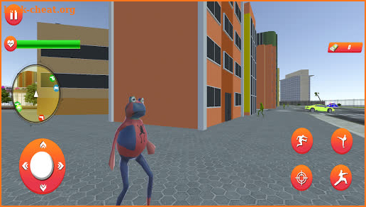 amazing Spider Frog gangaster - Crime City screenshot
