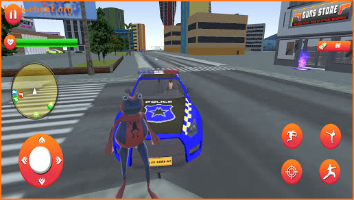 amazing Spider Frog gangaster - Crime City screenshot