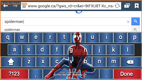 Amazing Spider-Man 2 Keyboard screenshot