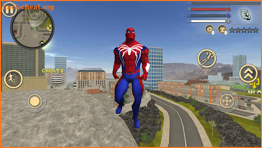 Amazing Spider Rope Hero Spider Frog Ninja Strange screenshot