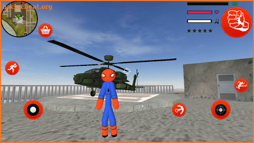 Amazing Spider Stickman Rope Hero Gangstar Crime screenshot
