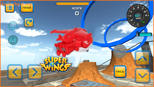 Amazing Super Helicopter Wings Adventure Game screenshot