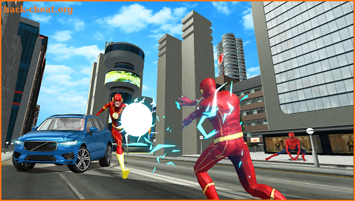 amazing super hero flash game screenshot