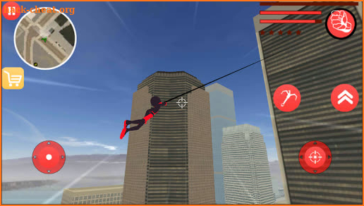 Amazing Superhero Stickman Rope Hero Gangstar screenshot