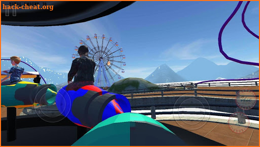 Amazing Theme Park With Roller Coaster 2018 screenshot