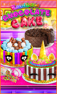 Amazing Unicorn Chocolate Bar Cake! Rainbow Chef screenshot