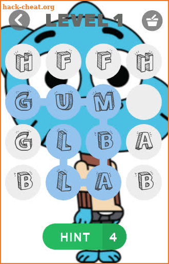 amazing world of gumball WORD screenshot