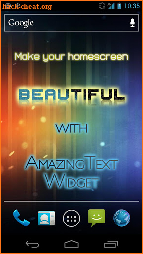AmazingText Plus - Text Widget screenshot
