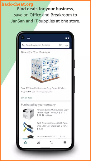 Amazon Business screenshot