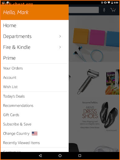 Amazon for Tablets screenshot