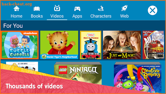 Amazon FreeTime – Kids’ Videos, Books, & TV shows screenshot