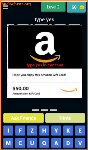 Amazon Gift Card screenshot