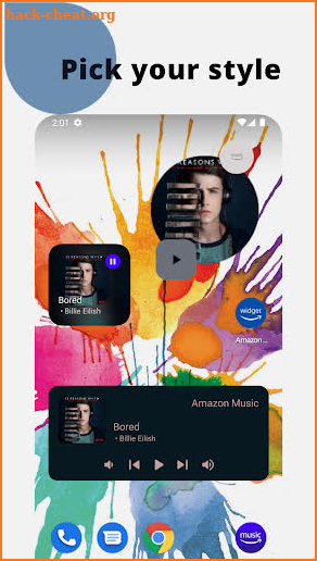 Amazon Music Widget screenshot