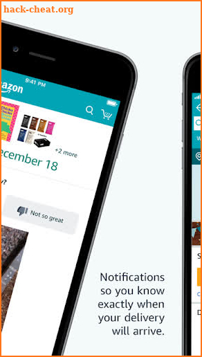Amazon shopping app screenshot