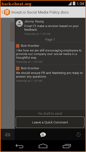 Amazon WorkDocs screenshot