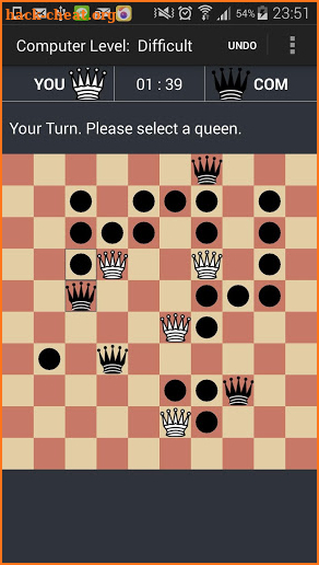 Amazons Board Game screenshot