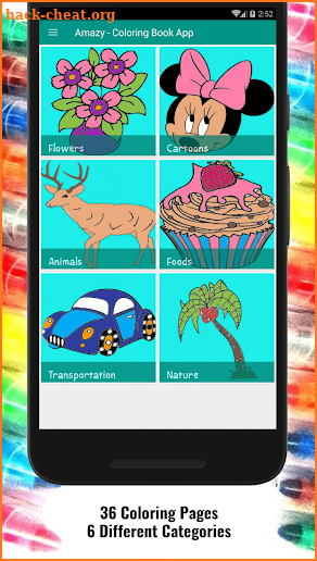 AMAZY - Coloring App for Kids screenshot