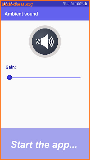 Ambient sound: listen around you screenshot