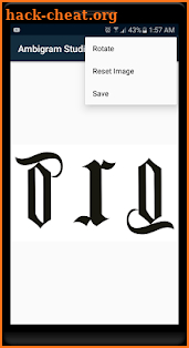 Ambigram Studio Pro screenshot