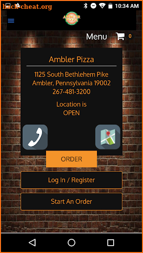 Ambler Pizza screenshot