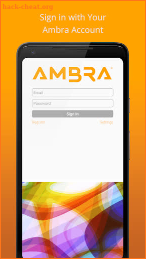 Ambra screenshot