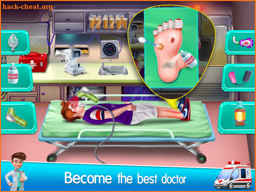 Ambulance Doctor Hospital - Rescue Game screenshot