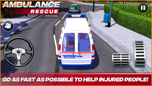 Ambulance Rescue Driving screenshot