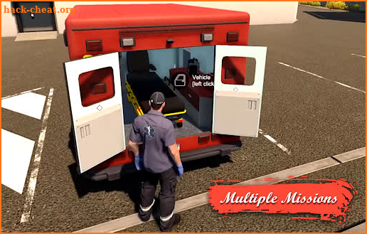 Ambulance Simulator 2021 Game New Rescue Game 2021 screenshot