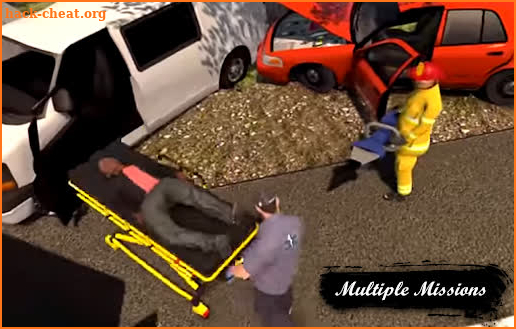 Ambulance Simulator 2021 Game New Rescue Game 2021 screenshot