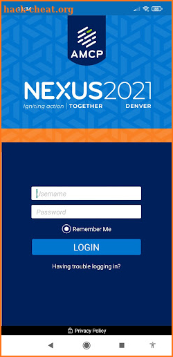 AMCP Nexus 2021 screenshot