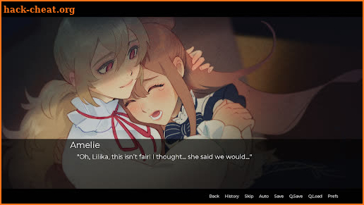 Amelie: Psychological Yuri VN screenshot