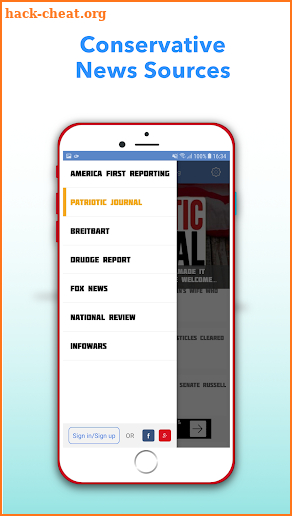 America First Reporting screenshot
